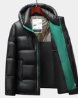 Levi | Men’s Winter Puffer Jacket — Warm, Hooded, and Zippered 2