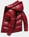 Levi | Men’s Winter Puffer Jacket — Warm, Hooded, and Zippered 4