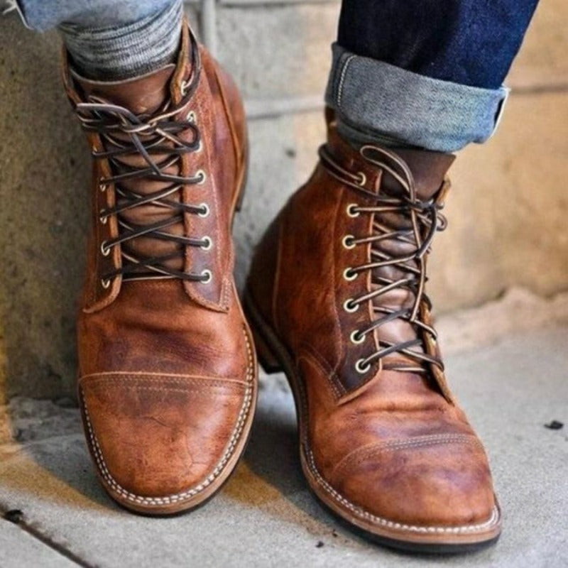 Liam | Chic Black Leather Boots 0