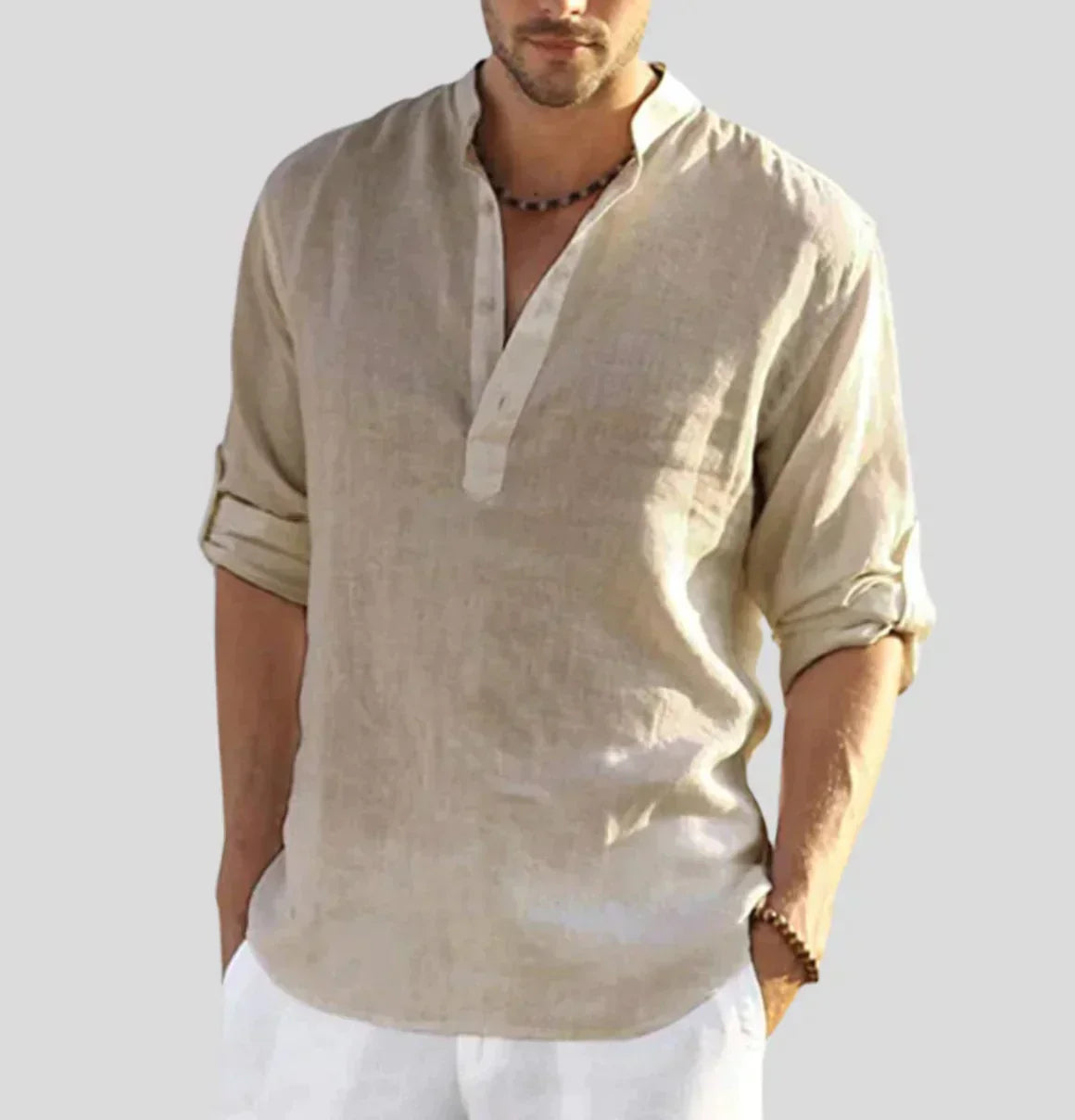 Liam | Elegant Breathable Men's Dress Shirt for Versatile Style 1