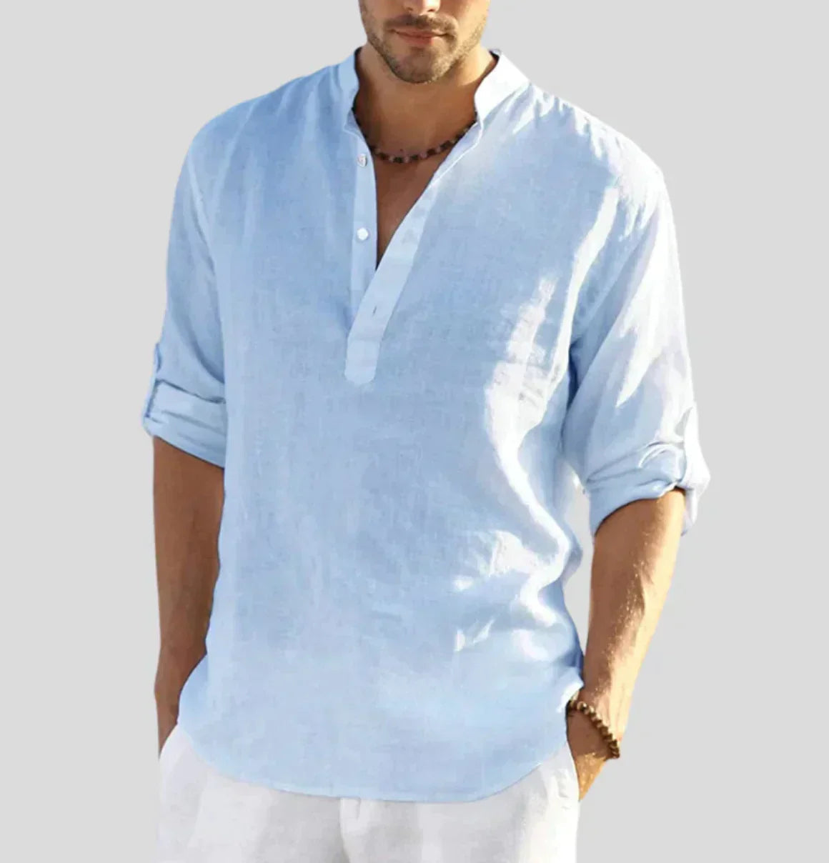 Liam | Elegant Breathable Men's Dress Shirt for Versatile Style 2