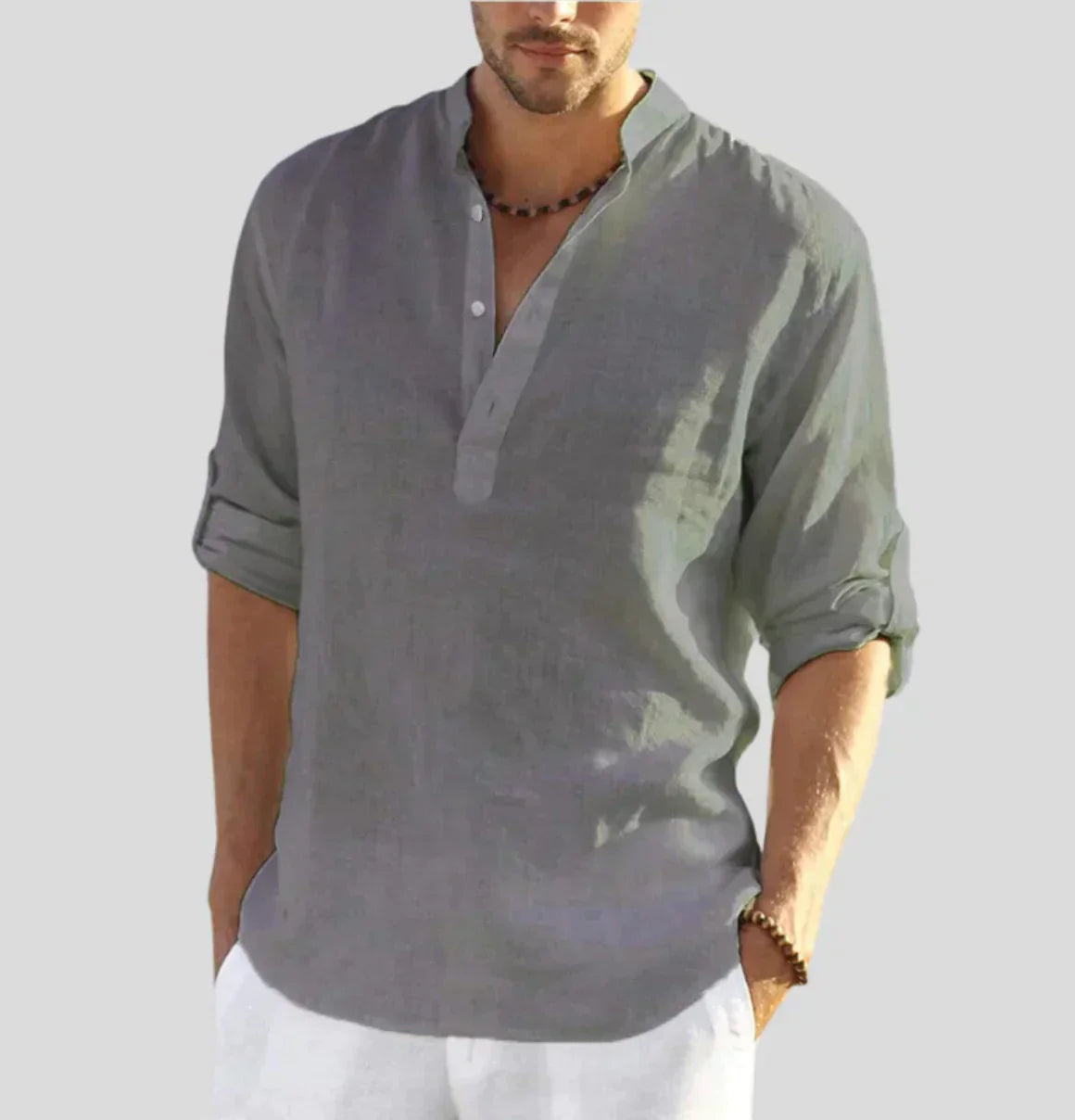 Liam | Elegant Breathable Men's Dress Shirt for Versatile Style 4
