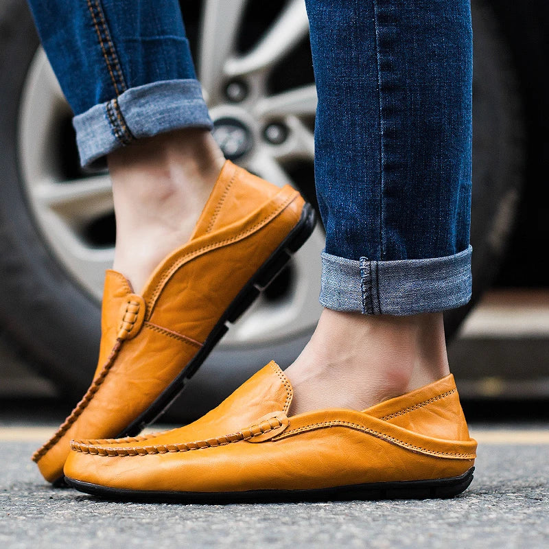 Liam | Elegant Brown Loafers for Men 4