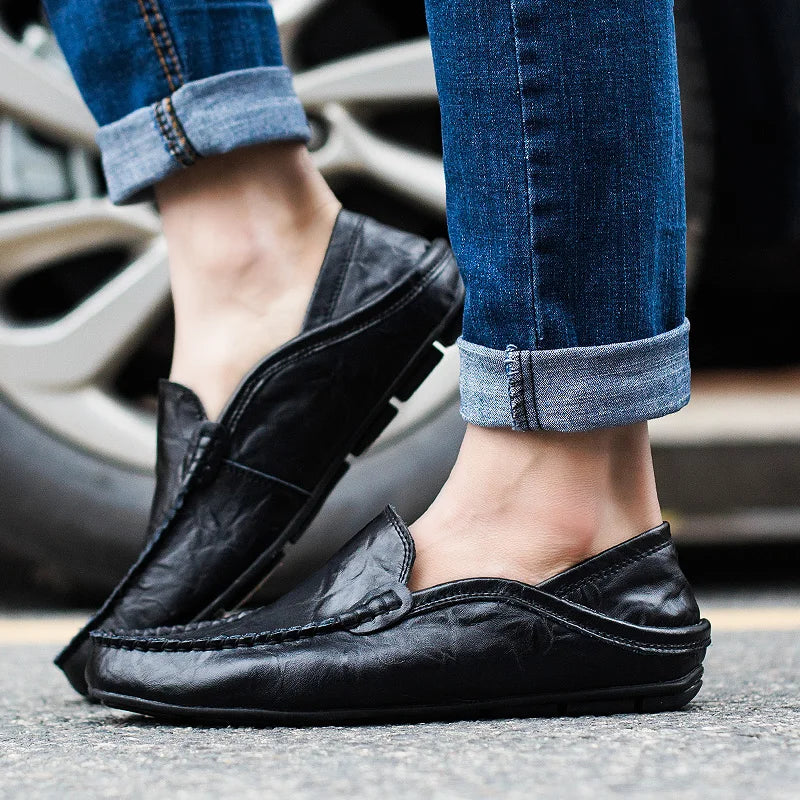 Liam | Elegant Brown Loafers for Men 6