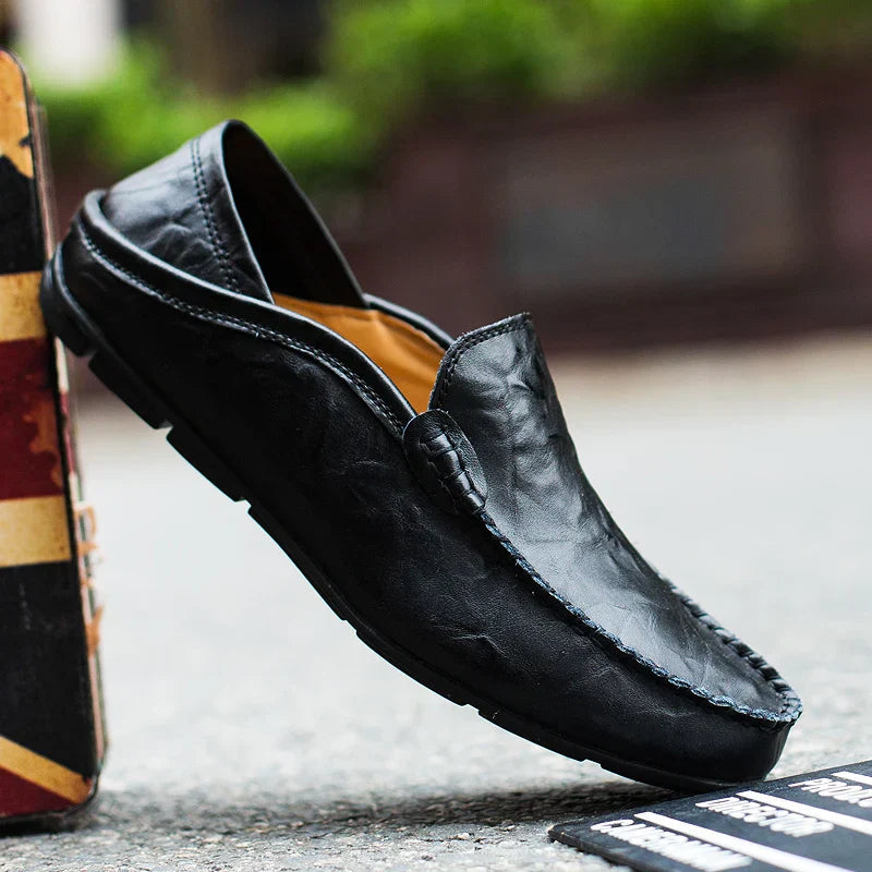 Liam | Elegant Brown Loafers for Men 8