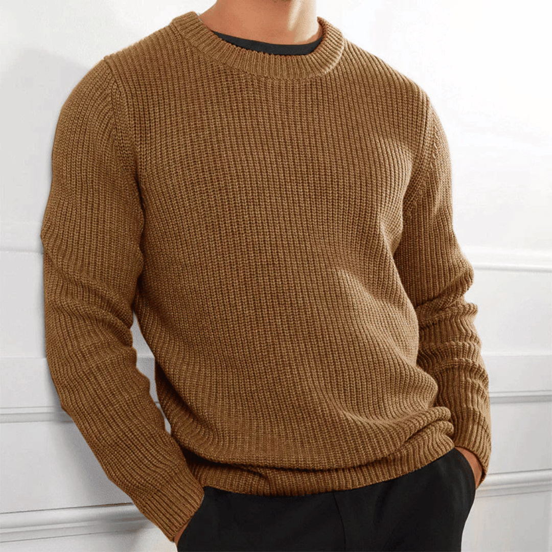Liam | Elegant Soft Knit Pullover 1