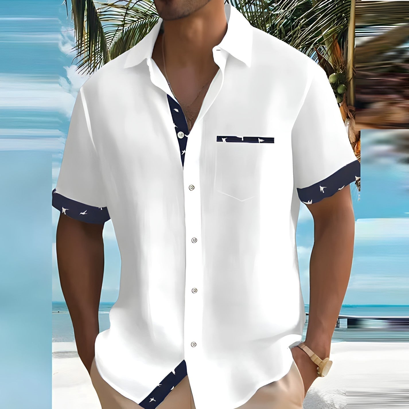 Liam | Lightweight Breathable Men's Shirt 7