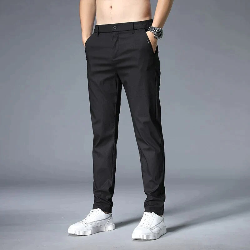 Liam | Sleek Modern Stretch Men's Trousers 0