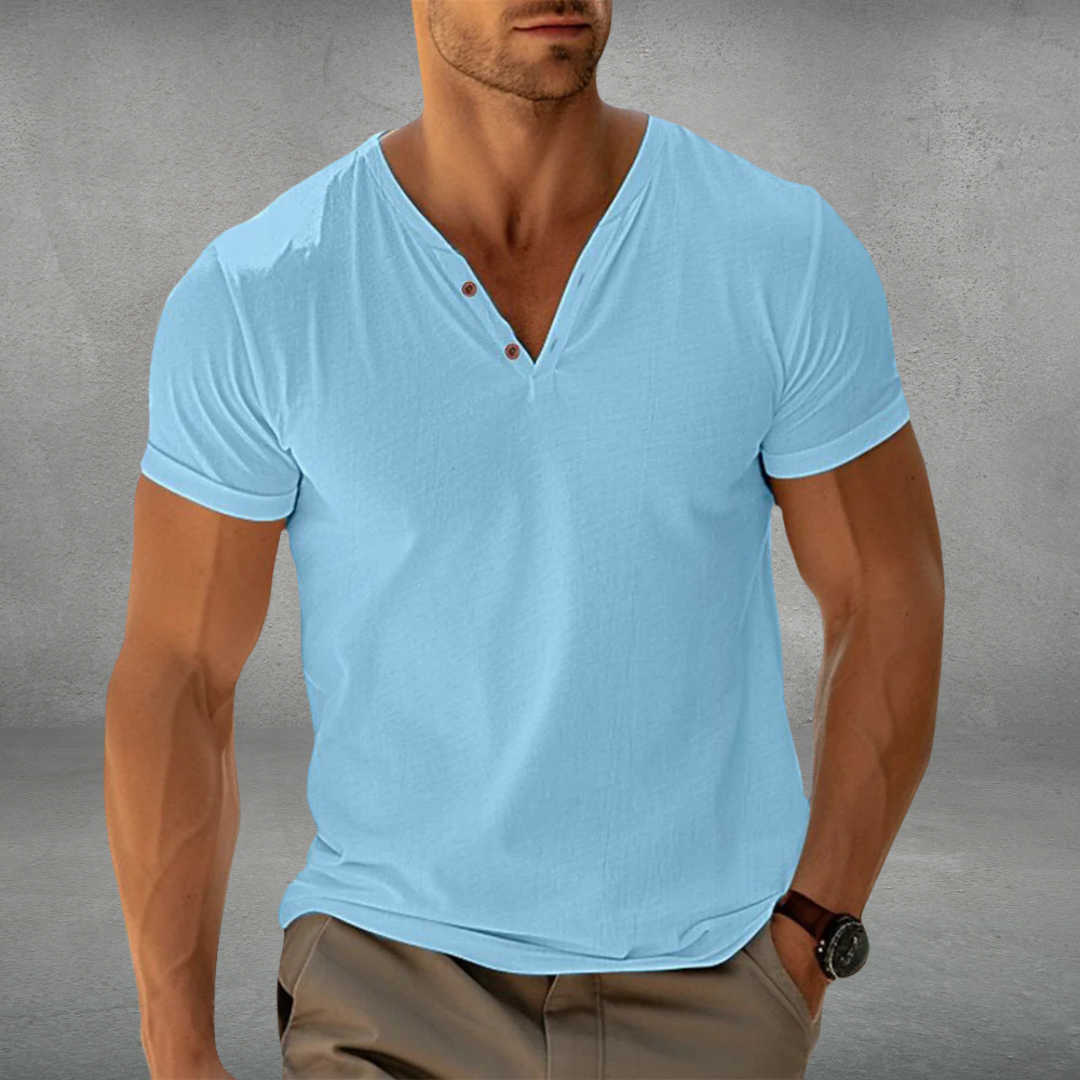 Liam | Stylish Breathable Golf Polo Shirt, Slim Fit, Wrinkle-Free 0
