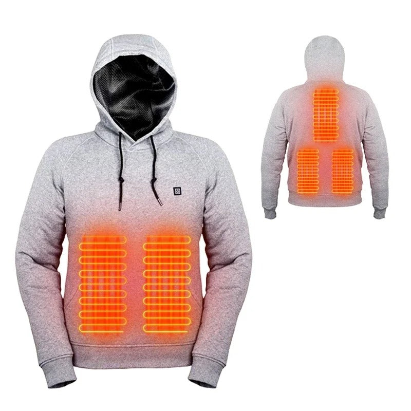 Liam | Stylish Heated Hoodie for Men with USB Technology 0