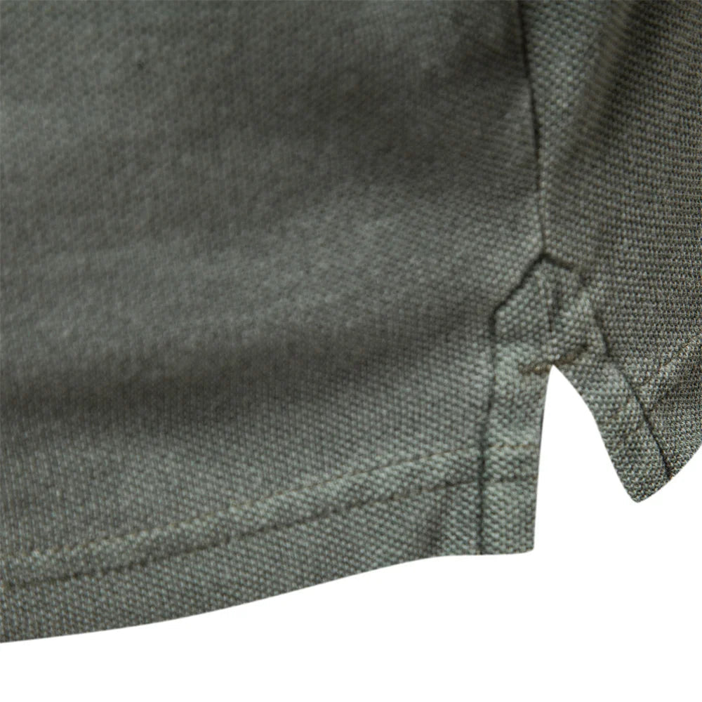 Liam | Stylish Soft Long Sleeve Polo Shirt 5