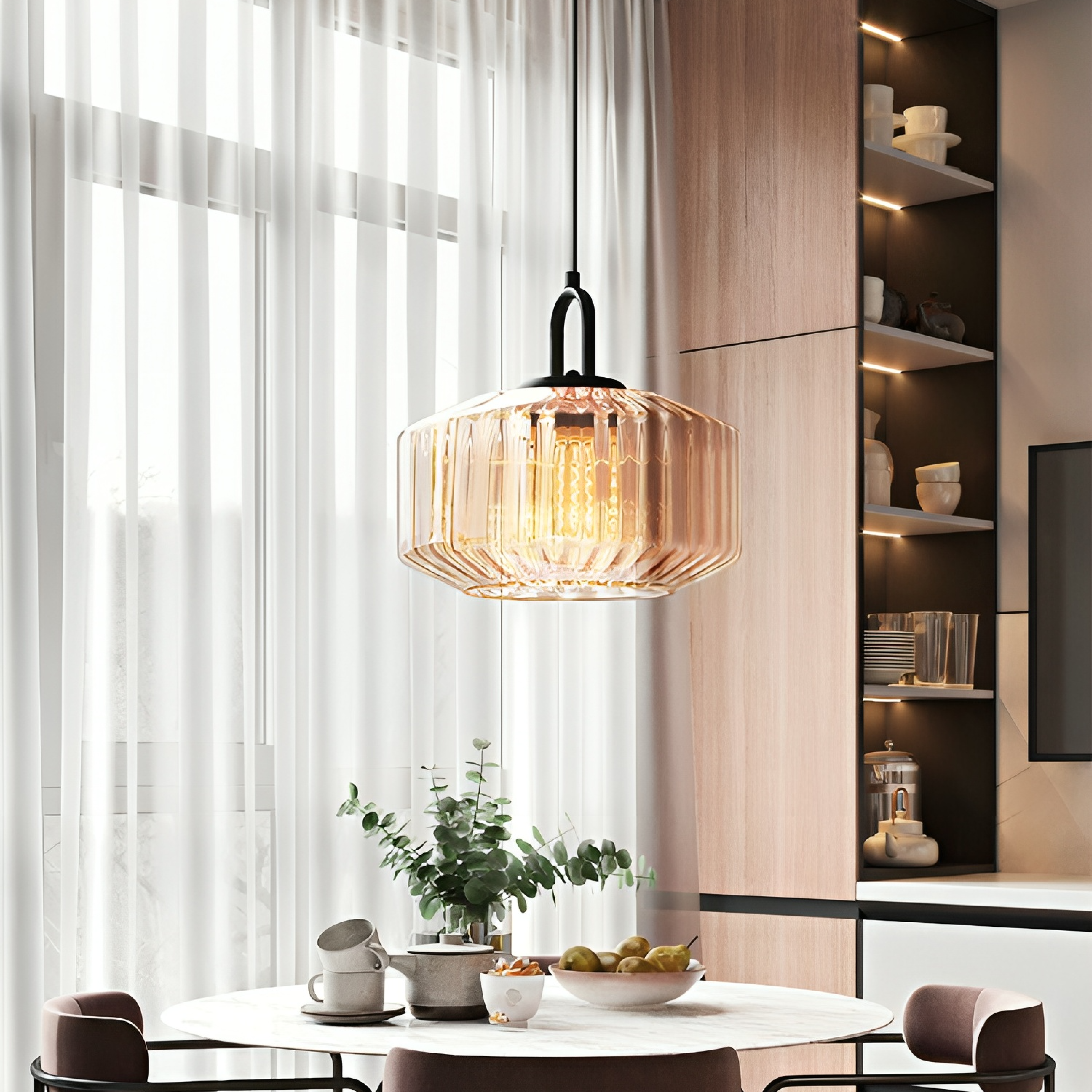 Lightra | Colored Glass Pendant Lamp for Lively Ambient 1