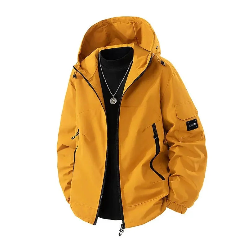 Lincoln | Men’s Hooded Oversized Puffer Jacket for Cold Ski Days 0
