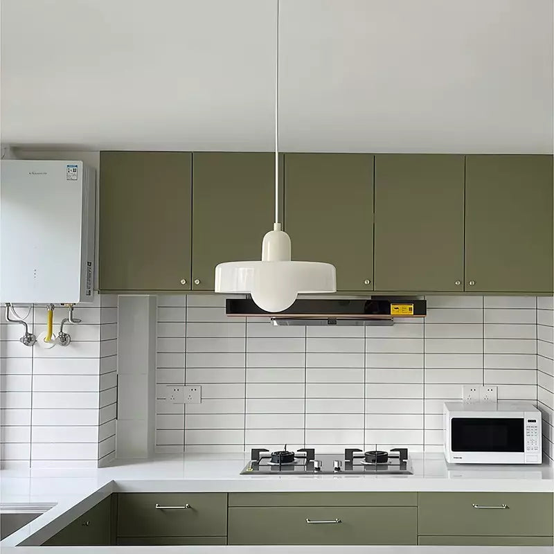 Linea | Bauhaus Colored Glass Pendant Lamp for Classic Interior 3