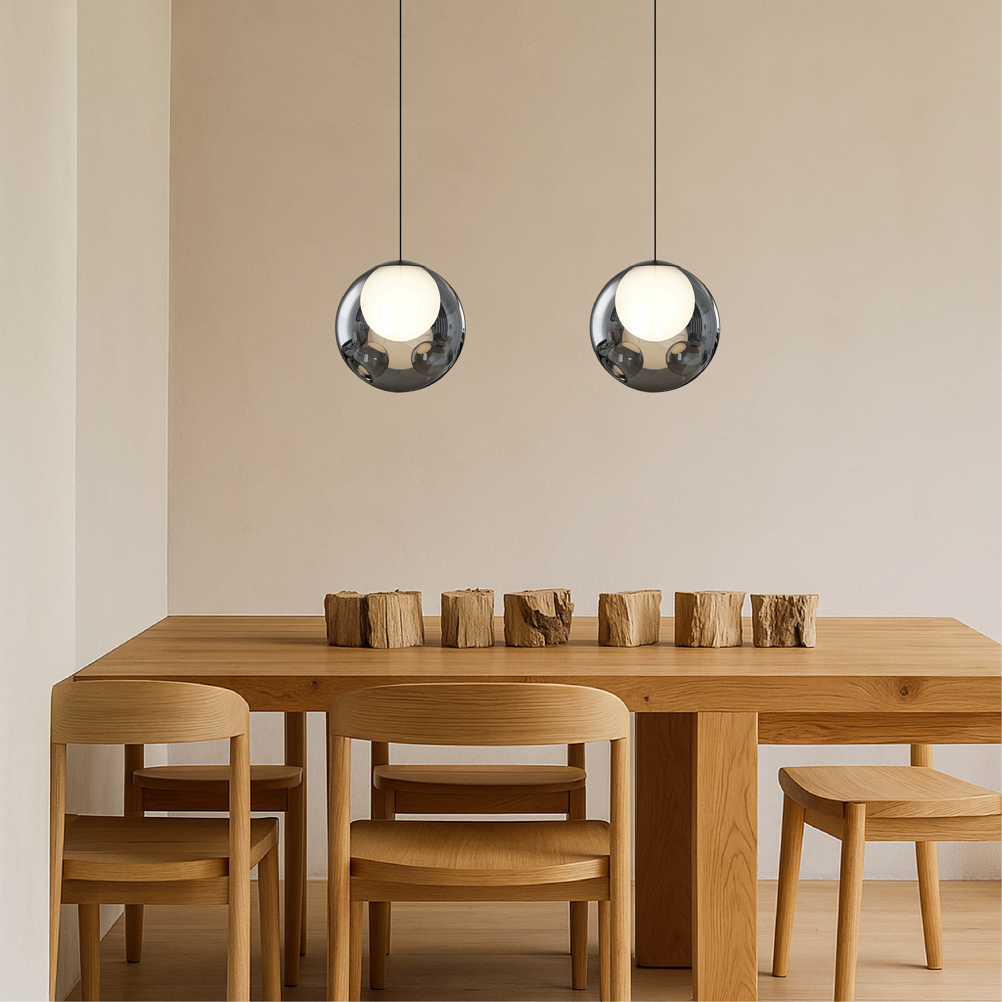 Linor | Modern Italian Glass Pendant Lamp 3