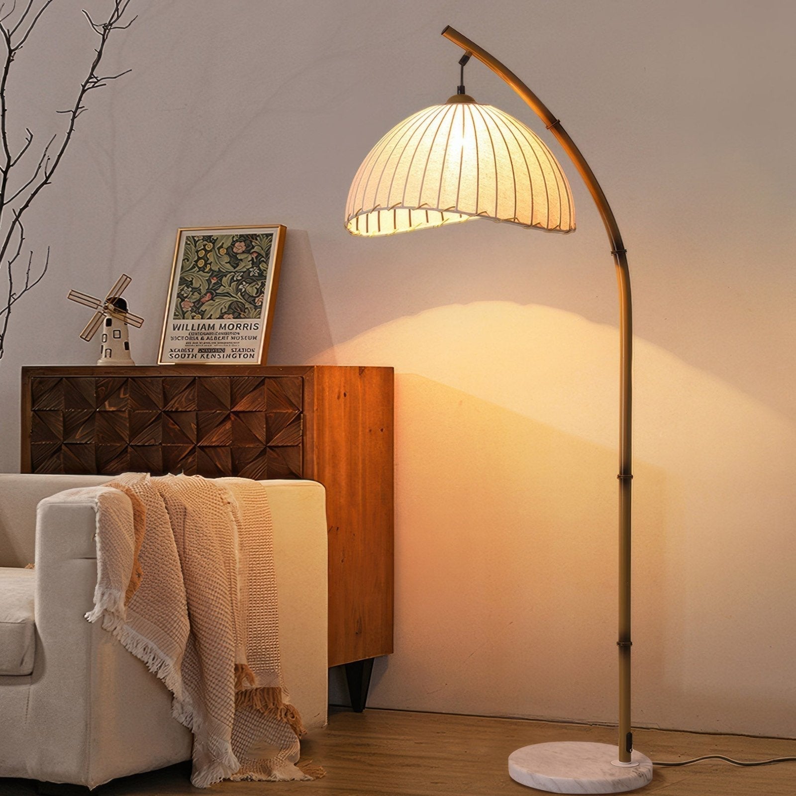 Lixan | Retro Cultural Bamboo Floor Lamp 0