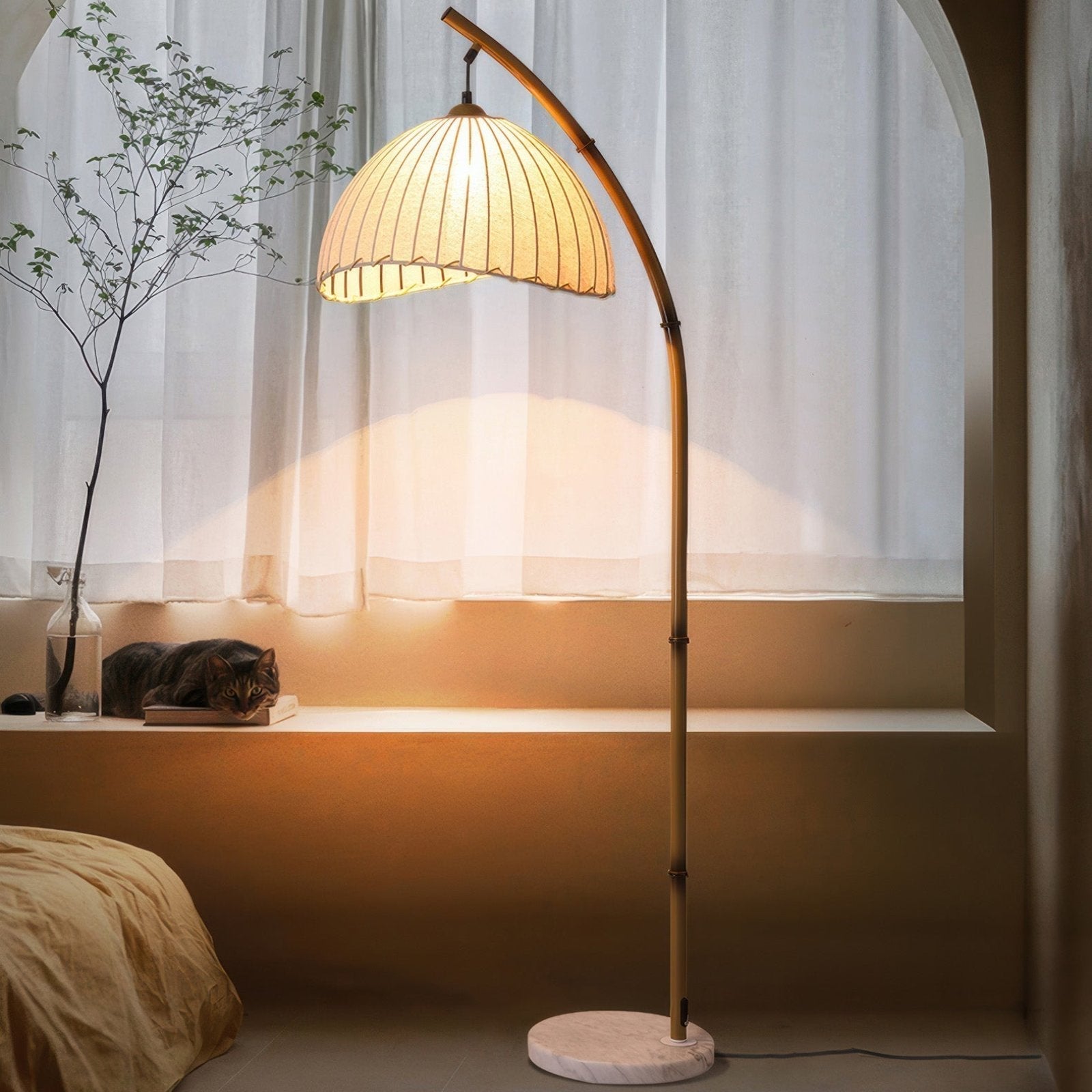 Lixan | Retro Cultural Bamboo Floor Lamp 1