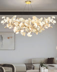 Lixora | Contemporary Gingko Style Chandelier 2