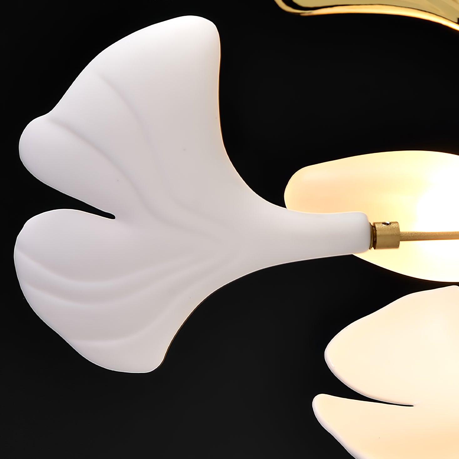 Lixora | Contemporary Gingko Style Chandelier 6