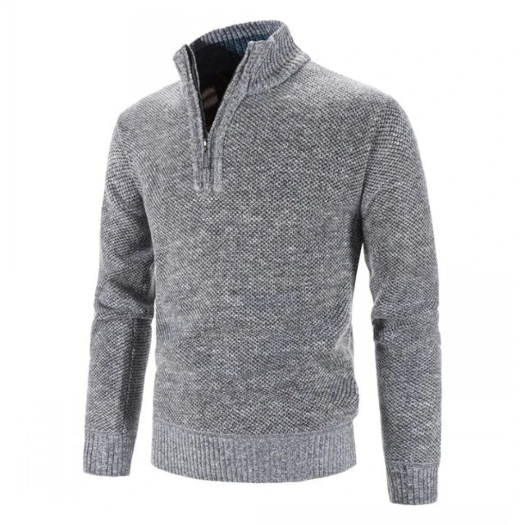 Logan | Cozy Casual Half Zip Pullover for Men 1