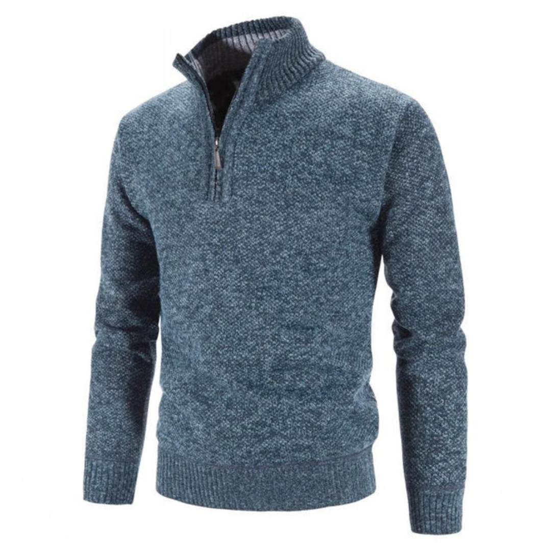 Logan | Cozy Casual Half Zip Pullover for Men 4