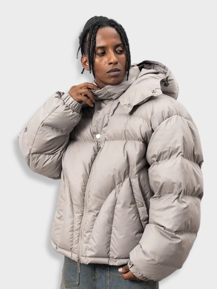 Logan | Stylish Men’s Winter Hooded Parka Jacket — Insulated and Warm 1