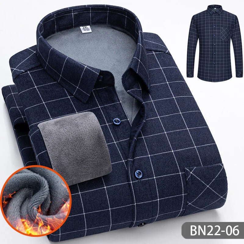 Logan | Warm Cozy Mens Flannel Shirt 2