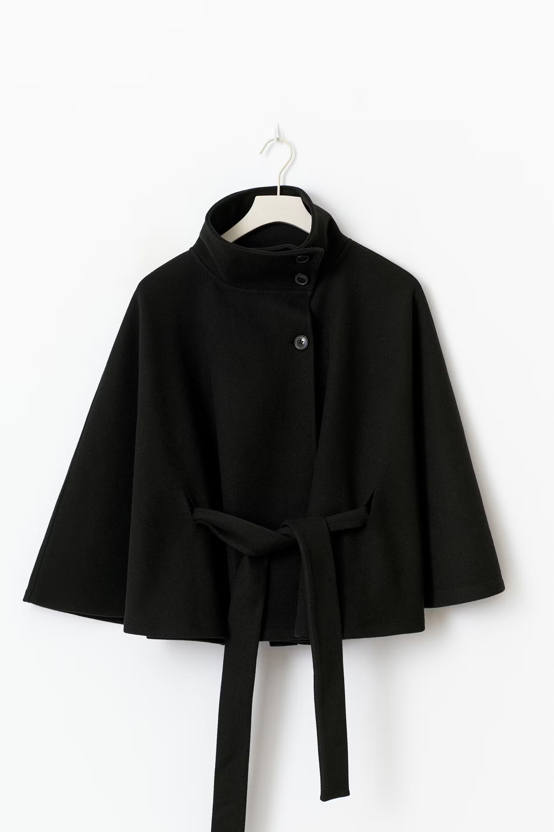 LorezaCape | Elegant Chic Women&#39;s Winter Cape Coat with High Collar 7