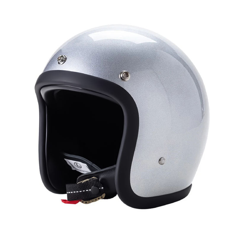 Low Profile Vintage Motorcycle Helmet - DOT and ECE Approved 8