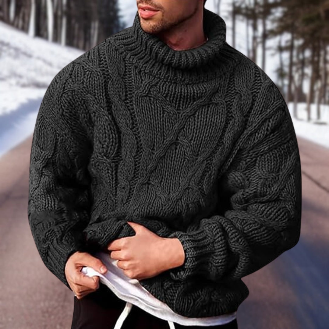 Lucas | Cozy Stylish Knit Sweater 0