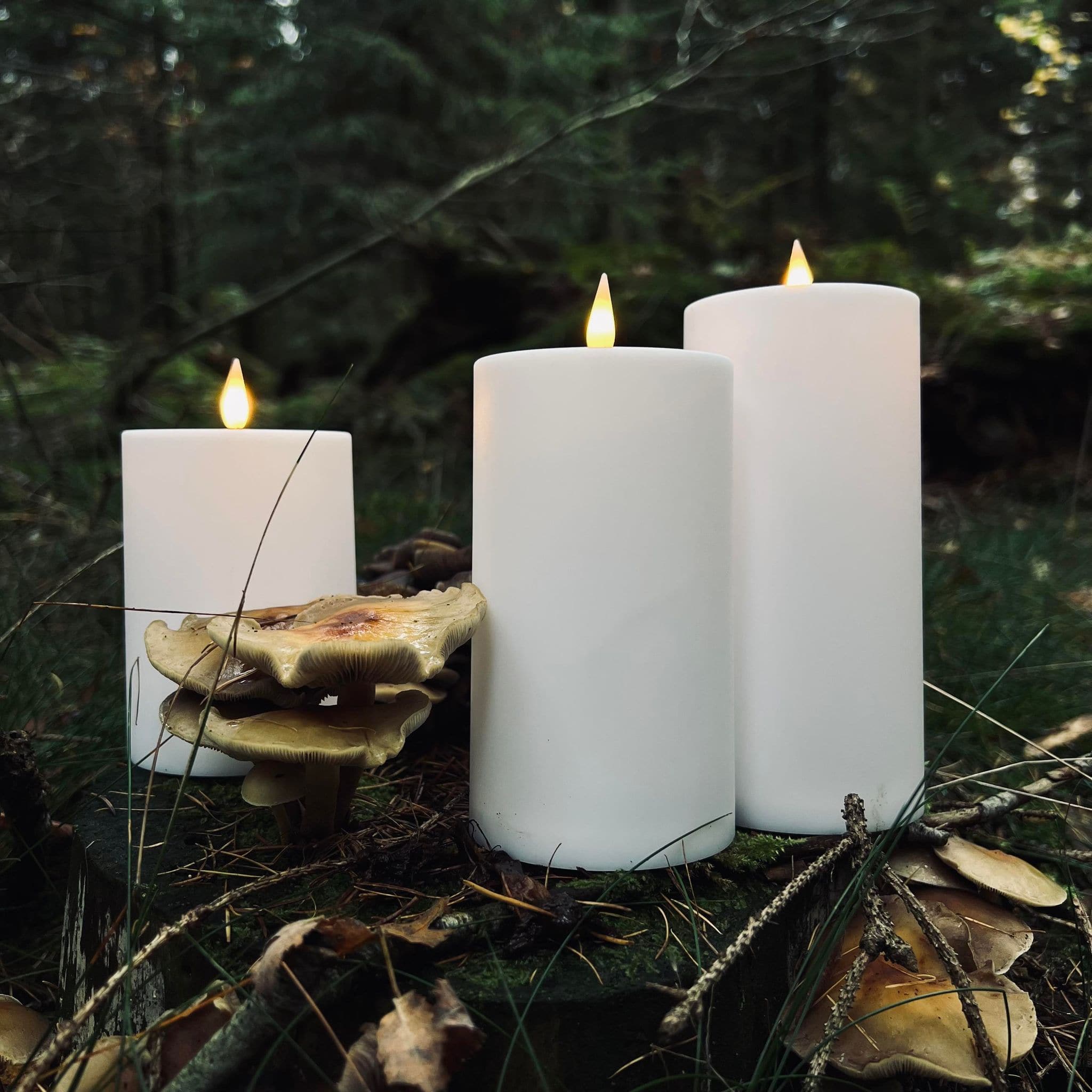 LumaGlow | Elegant Weather-Resistant LED Flameless Candle Set with Remote 2