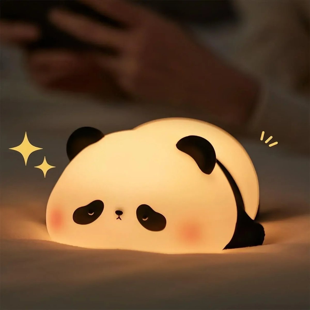 LumaGlow | Soft BPA-Free Silicone Dimmable Night Light for Kids 3