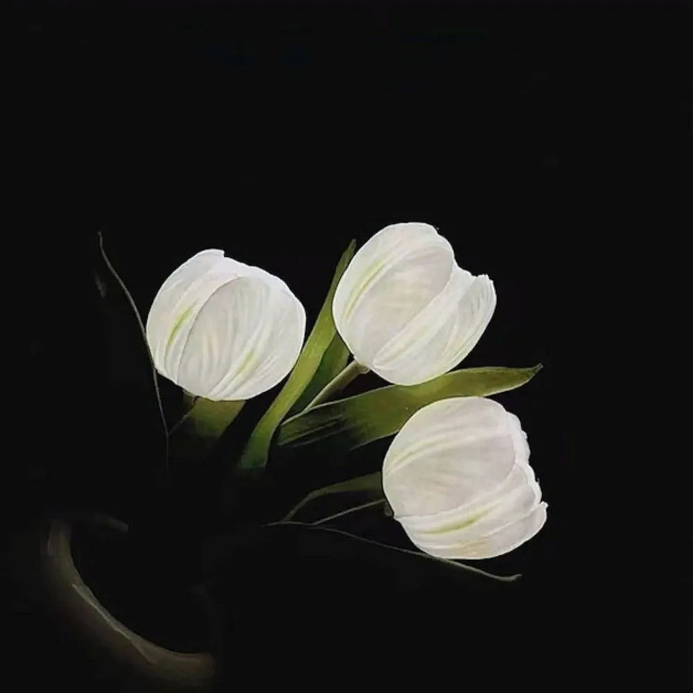 LumaPort | Modern LED Table Lamp with Floral Pot Design for Home Décor 3