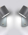 LumenAura | Sleek Modern Metal Wall Sconce Lighting with Convenient Switch 4