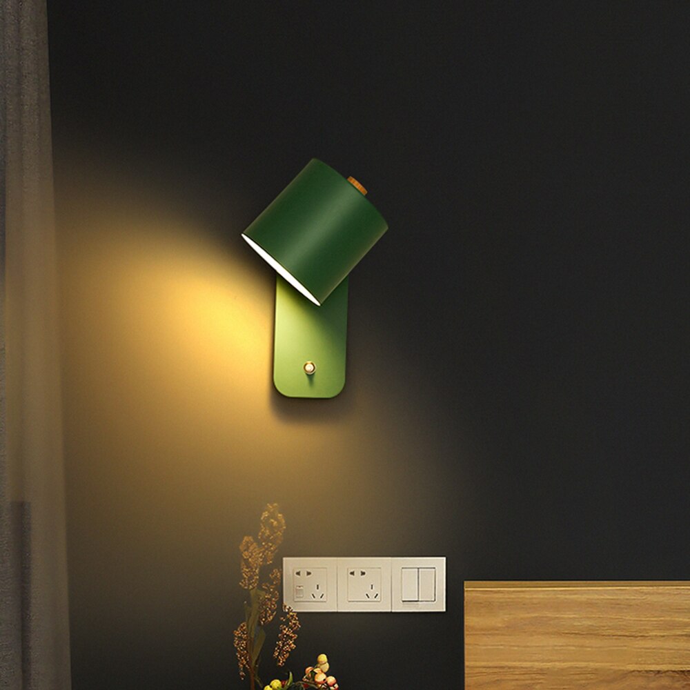 LumenAura | Sleek Modern Metal Wall Sconce Lighting with Convenient Switch 8