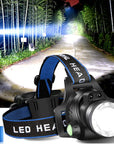 LumenBlaze | Powerful Waterproof LED Headlamp for Outdoor Adventures 0