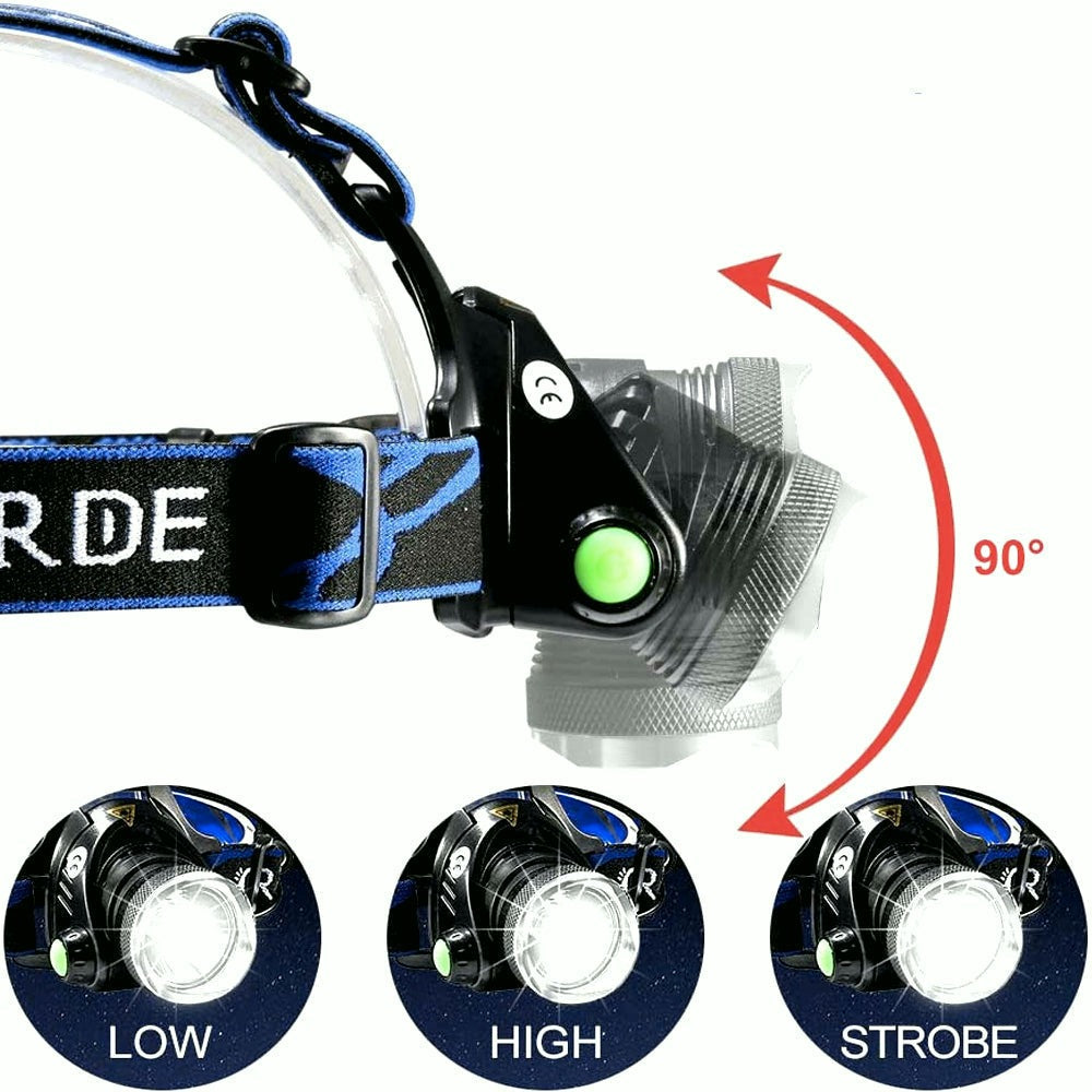 LumenBlaze | Powerful Waterproof LED Headlamp for Outdoor Adventures 3