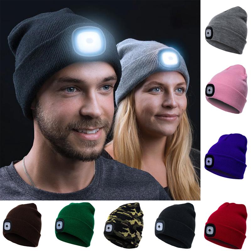 LumenCap | Versatile Warm LED Beanie Hat for Outdoor Activities 0