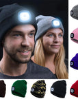 LumenCap | Versatile Warm LED Beanie Hat for Outdoor Activities 0