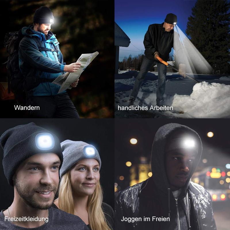 LumenCap | Versatile Warm LED Beanie Hat for Outdoor Activities 1