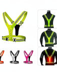 LumenGuard | Bright Adjustable LED Safety Running Vest 3