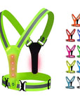 LumenGuard | Bright Adjustable LED Safety Running Vest 6