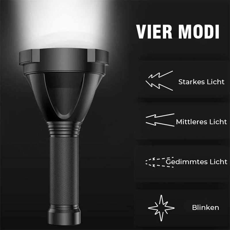 LumenMax | Brightest Rechargeable LED Flashlight with 9 Modes and 100,000 Lumens 4