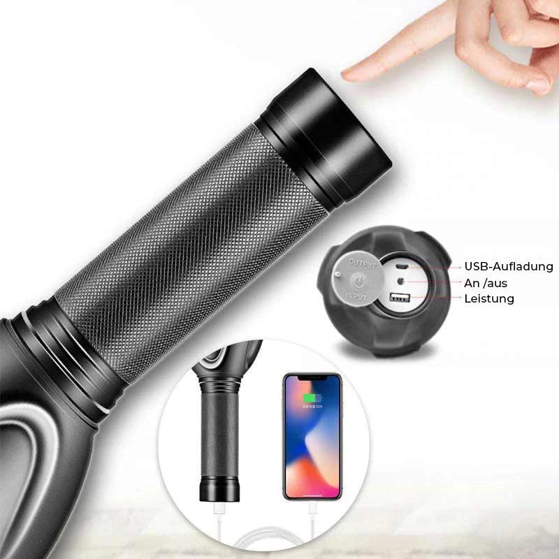 LumenMax | Brightest Rechargeable LED Flashlight with 9 Modes and 100,000 Lumens 5