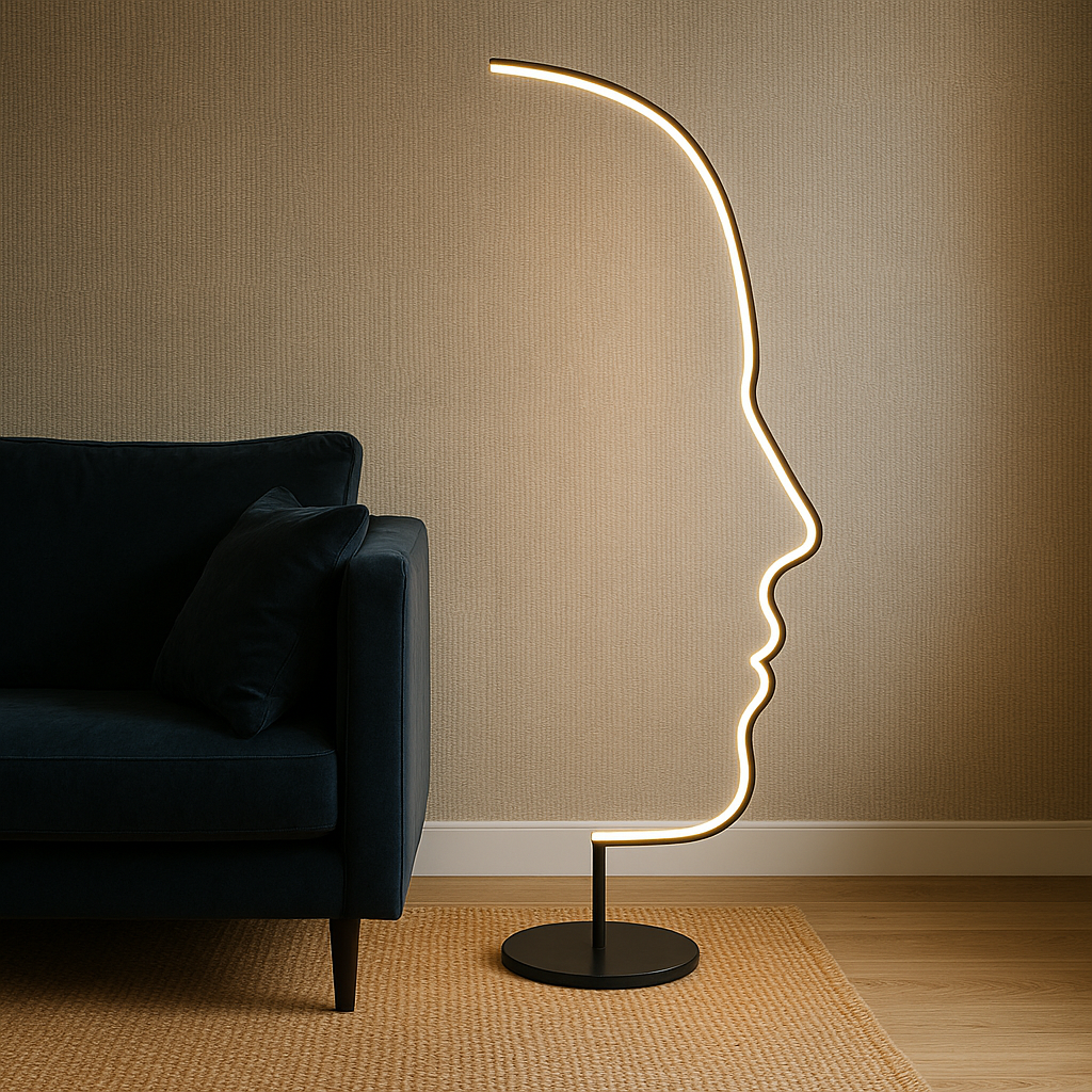 Lumeth | Modern Desgin Face Floor Lamp 0