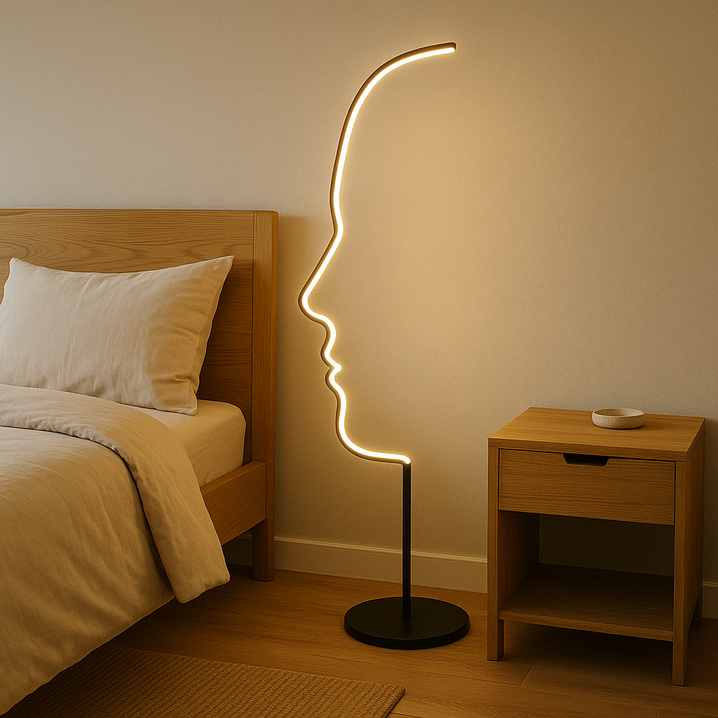 Lumeth | Modern Desgin Face Floor Lamp 1