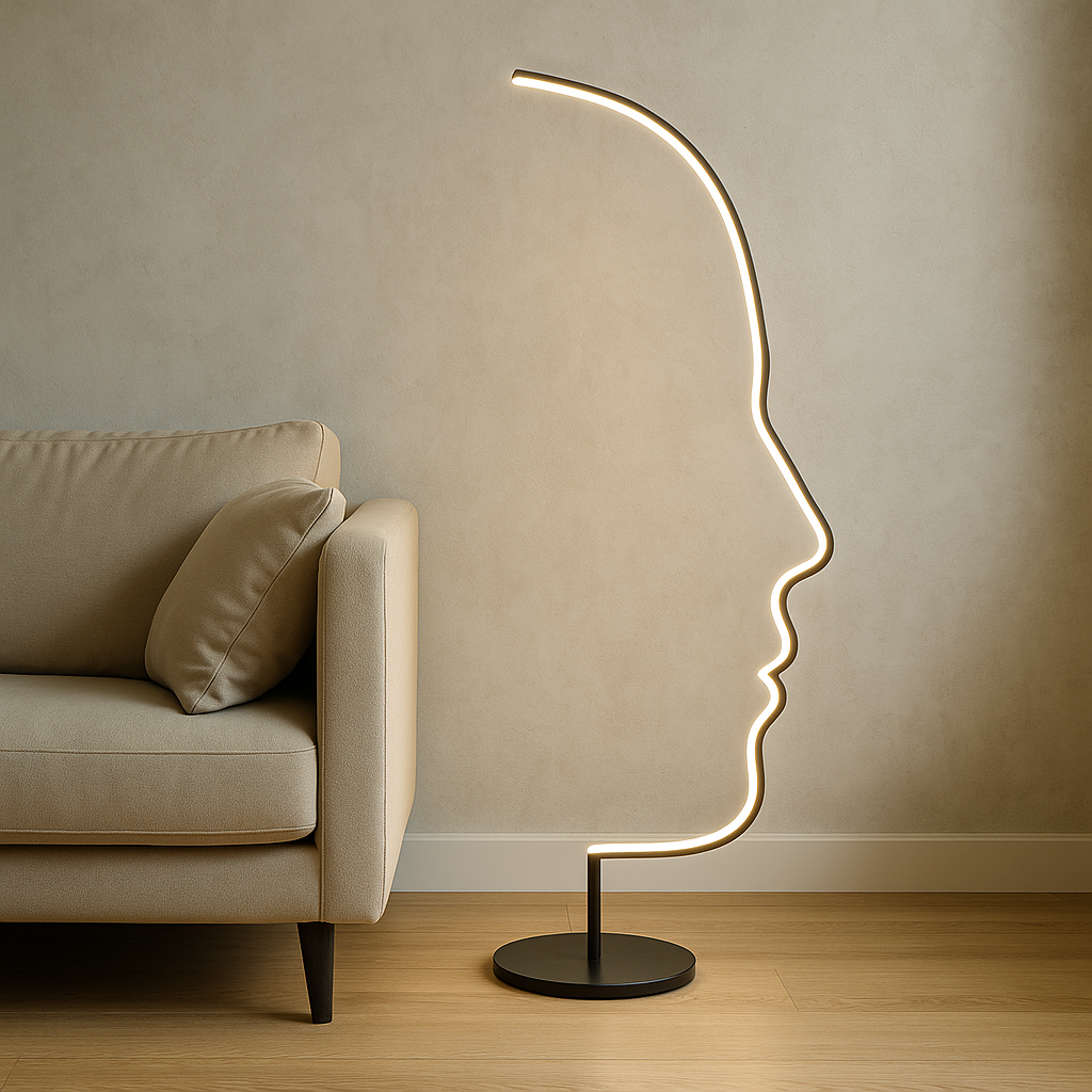 Lumeth | Modern Desgin Face Floor Lamp 2