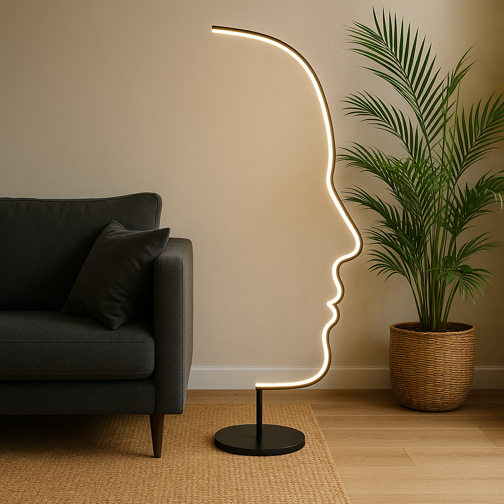 Lumeth | Modern Desgin Face Floor Lamp 3