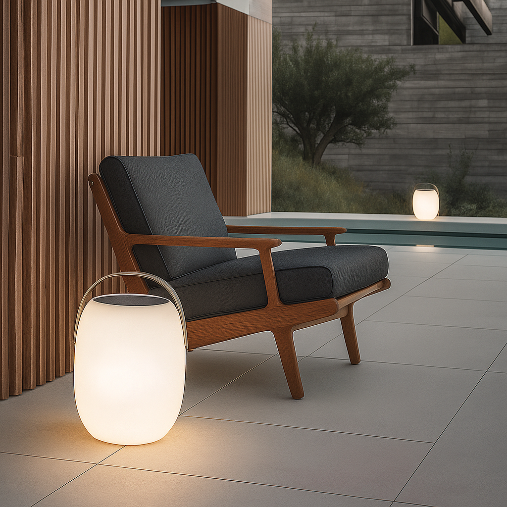 Lumetrae | Elegant Portable Solar Patio Lamp 3