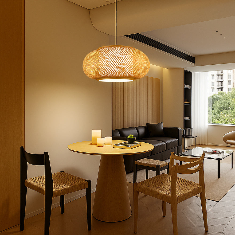 Lumetriq | Vintage Style Bamboo Pendant Lamp 6
